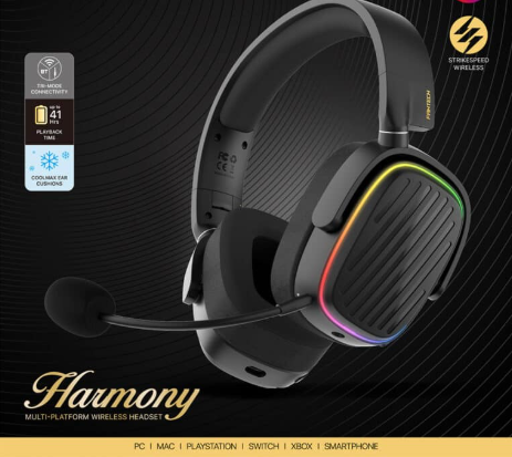 FANTECH HARMONY WHG02 WIRELESS GAMING HEADPHONE FANTECH HARMONY WHG02 WIRELESS GAMING HEADPHONE